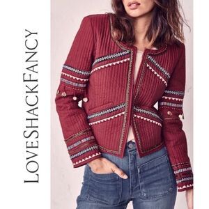 NWT LoveShackFancy Naya Jacket